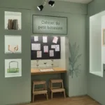 Intérieur du musée de Vire.