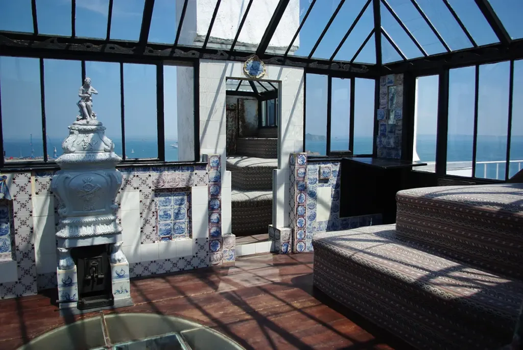 La chambre de Verre ou Cristal Room de Hauteville House.