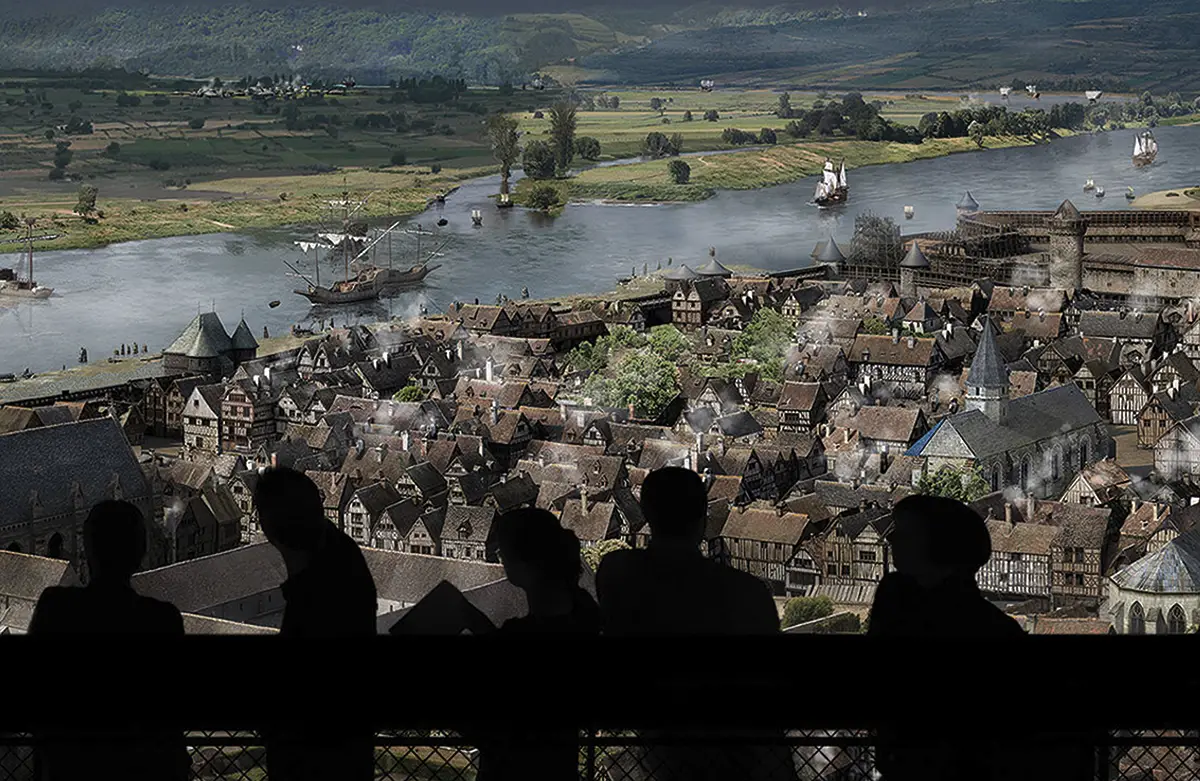 Panorama XXL de Rouen : une journée au temps de Jeanne d&rsquo;Arc