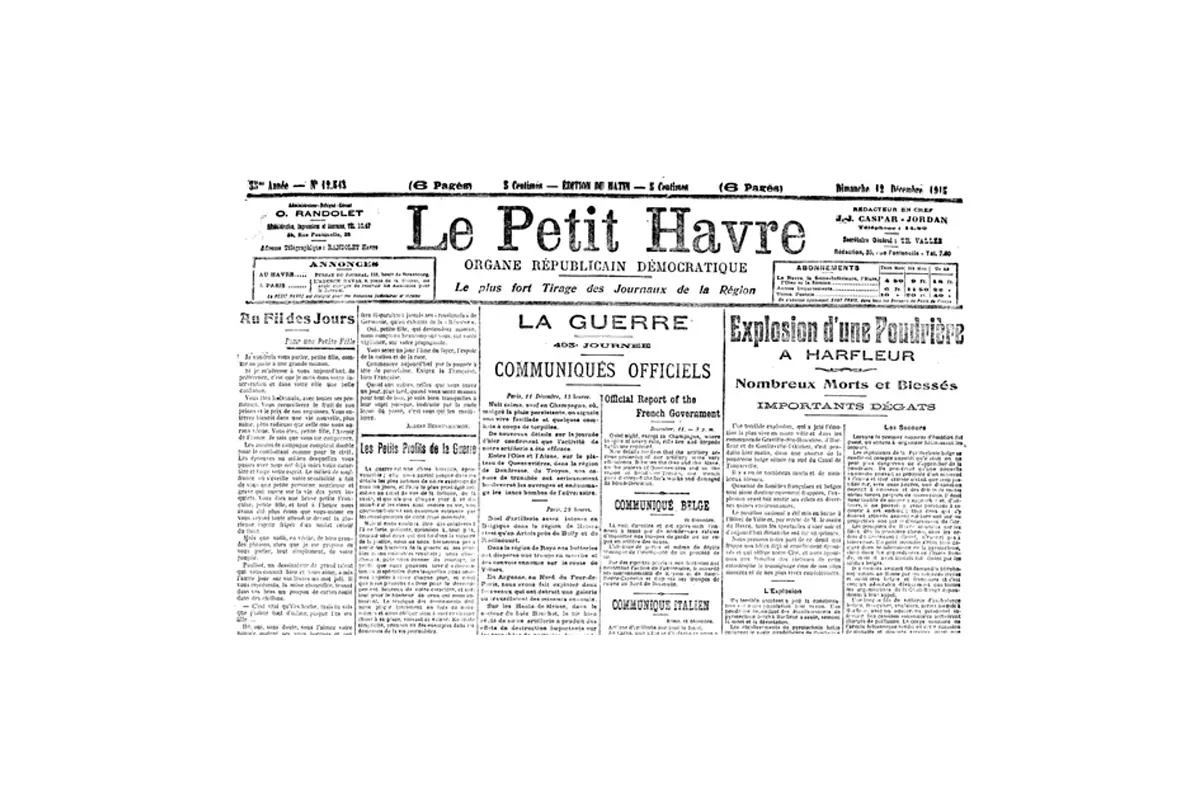 Il y a cent ans, l&rsquo;explosion des poudreries belges à Graville