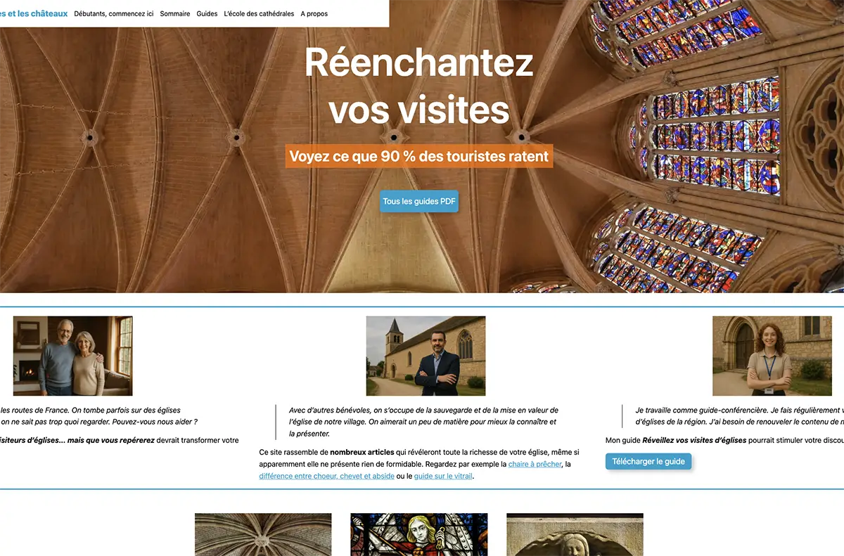 Décoder les églises et les châteaux