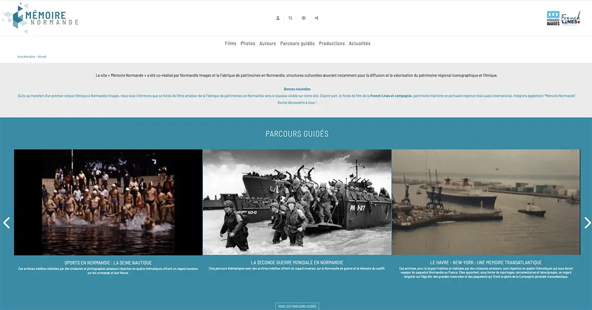 La mémoire visuelle normande sur la toile
