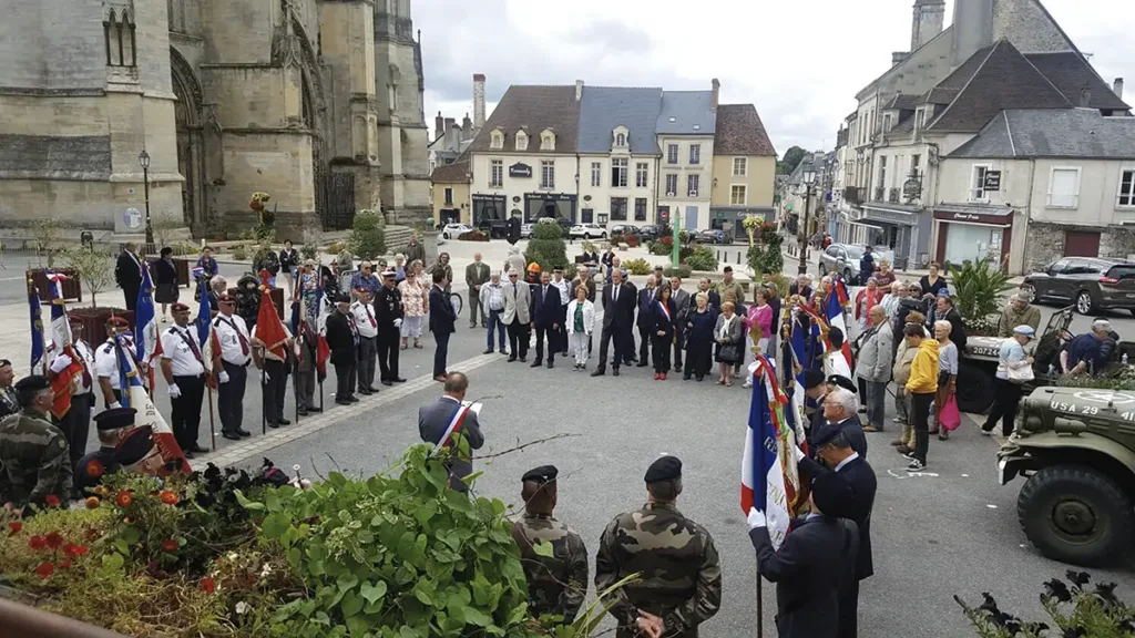 La ville de Sées commémorant le jour de sa libération.