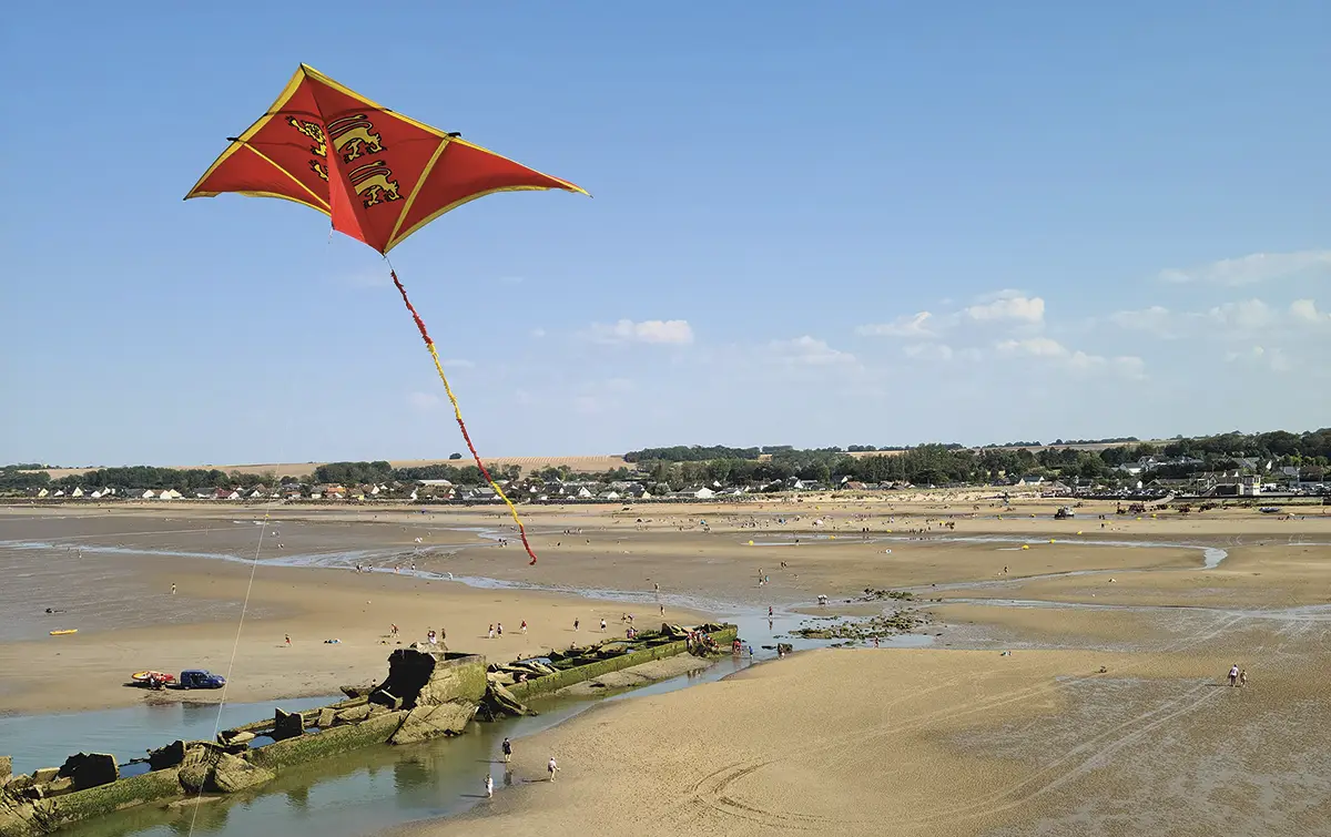 La Normandie photographiée en cerf-volant