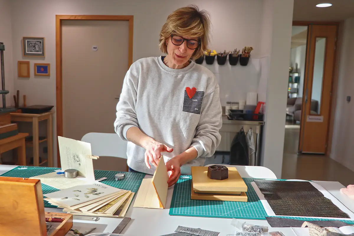 Prisca Joubert – Du livre à l’œuvre d’art